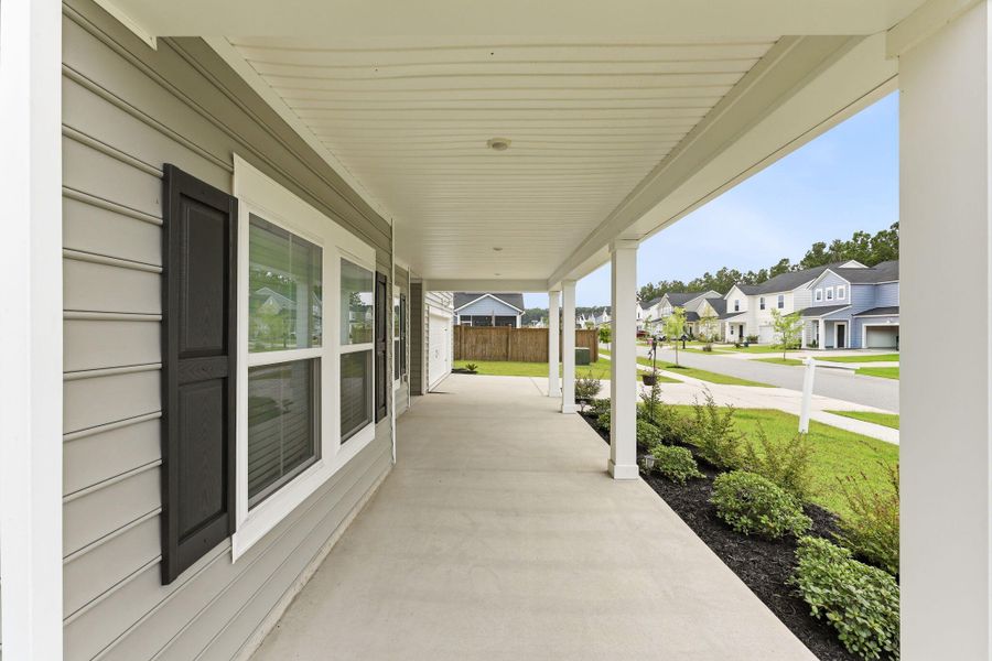 Exterior details and patio area of a home in , Summerville (Image 34).