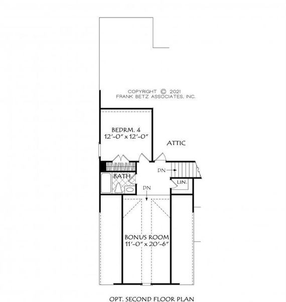 2D floor plan layout of this home in , Gainesville, GA (Image 6).