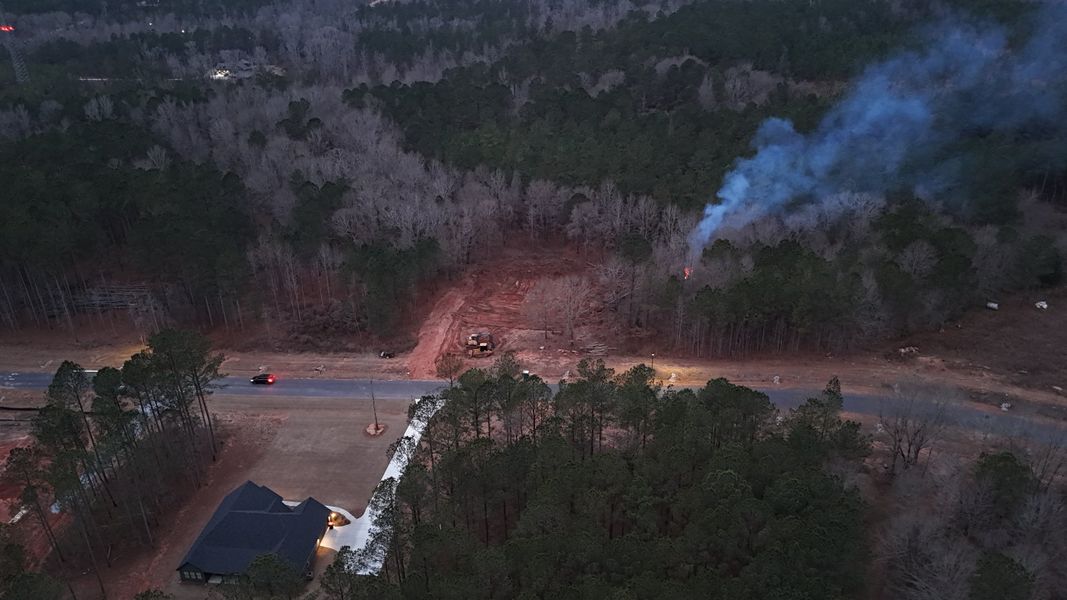 Site preparation for new homesites in Flint Farms, Concord (Image 4).
