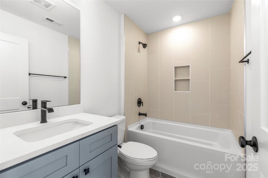 Furnished interior view inside a new home in , Charlotte (Image 24).