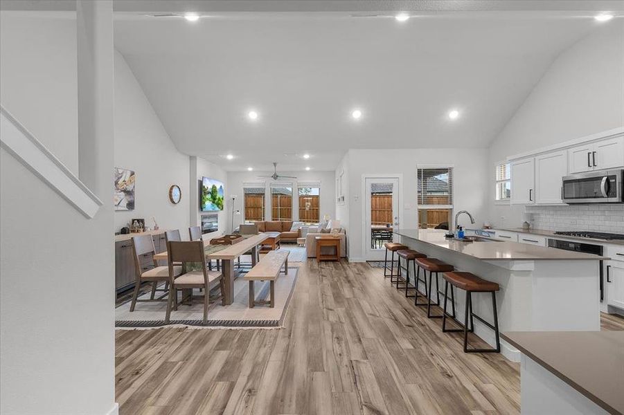 Furnished interior view inside a new home in , Fort Worth (Image 15).