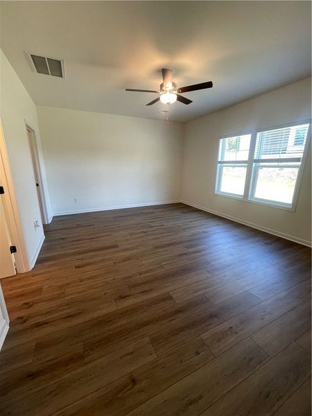 Spacious, unfurnished interior of a new home in Springwood Grove, Central (Image 13). Spacious, unfurnished interior of a new home in Springwood Grove, Central (Image 13).