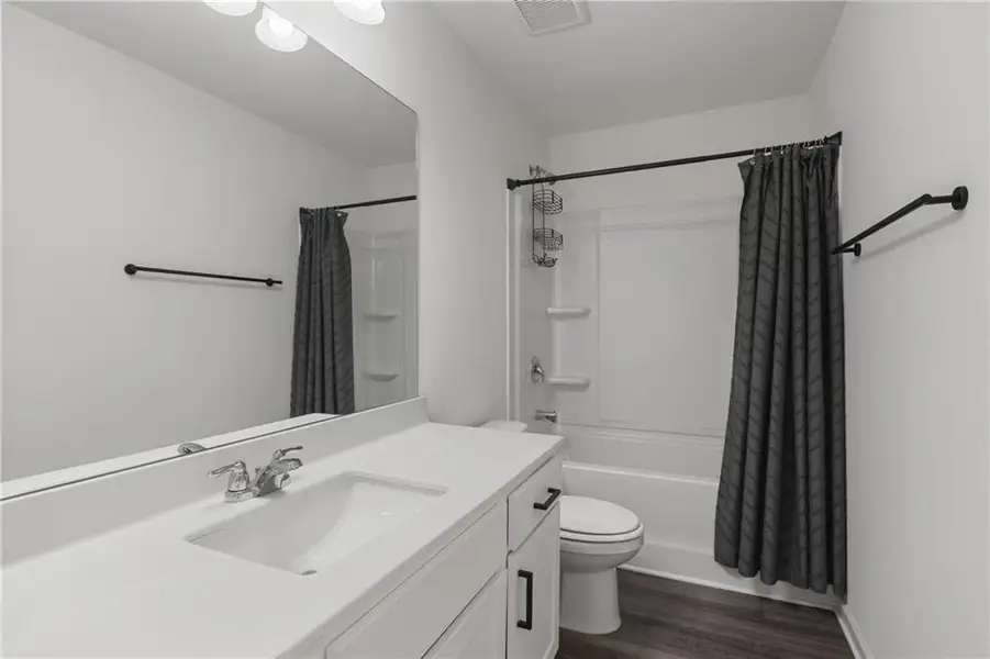 Furnished interior view inside a new home in , Winder (Image 15).