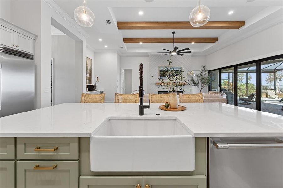 Furnished interior view inside a new home in , Bartow (Image 6).