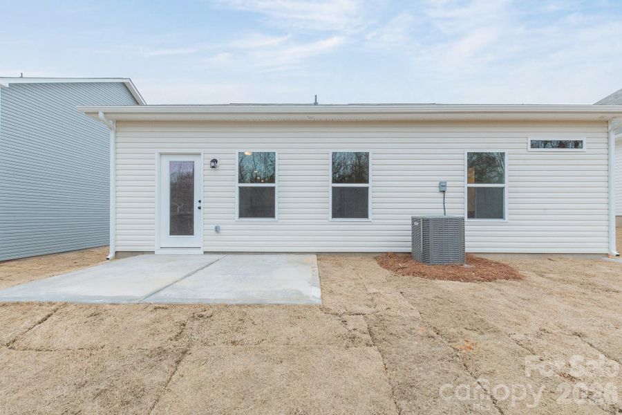Exterior details and patio area of a home in Winecoff, Salisbury (Image 19).