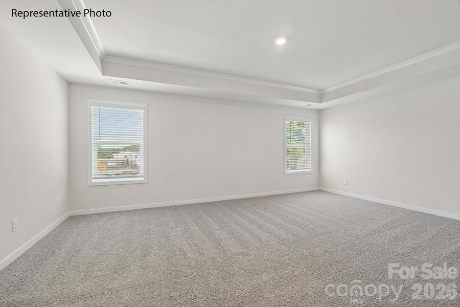 Spacious, unfurnished interior of a new home in Oak Grove Hill, Huntersville (Image 30).