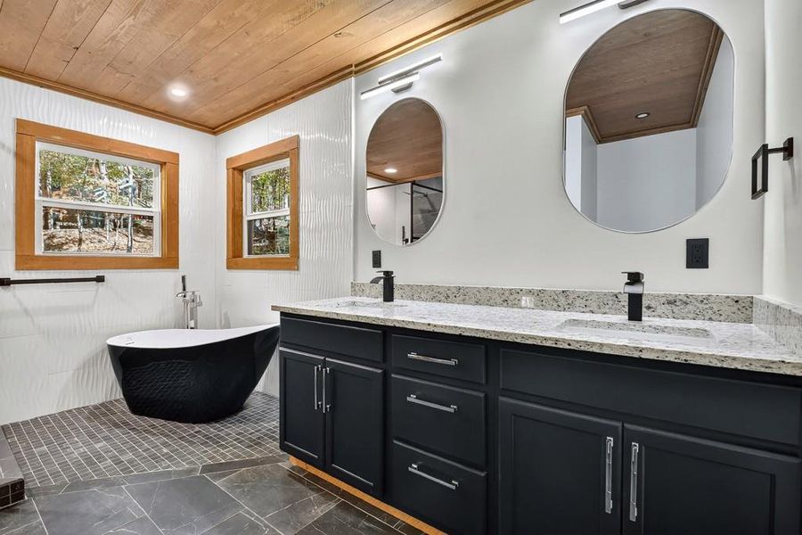 Furnished interior view inside a new home in , Ellijay (Image 12). Furnished interior view inside a new home in , Ellijay (Image 12).