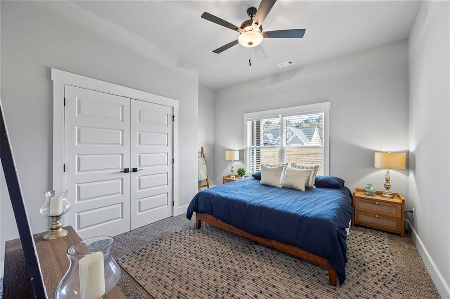 Furnished interior view inside a new home in , Monroe (Image 17).