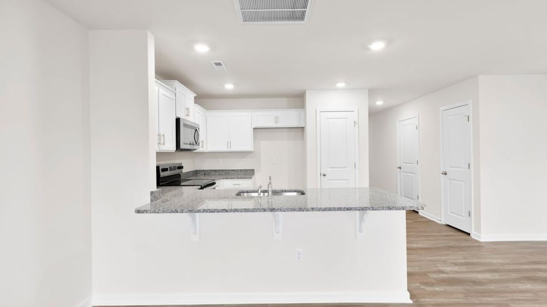 Furnished interior view inside a new home in Covington Village, Greer (Image 11).