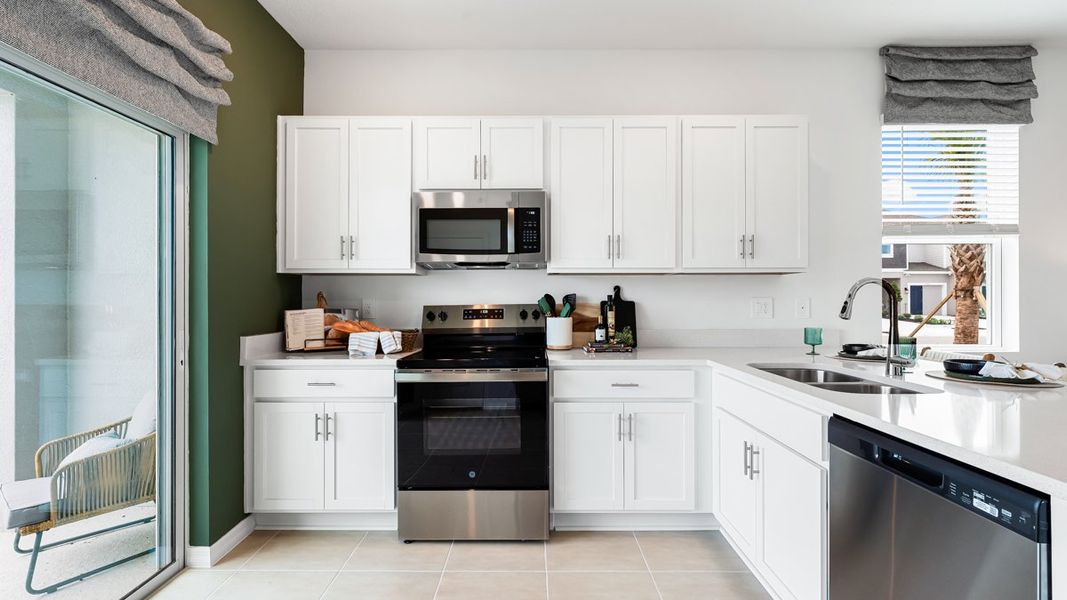 Representative furnished interior of a home built from the Hazel by Taylor Morrison in The Towns at Firethorn, Parrish (Image 7).