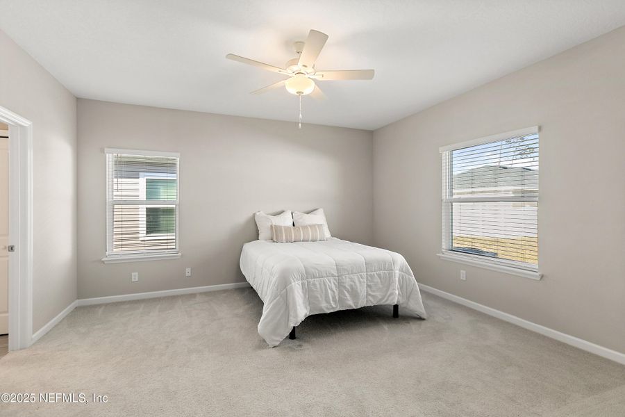 Furnished interior view inside a new home in Gentle Woods North, Jacksonville (Image 9).
