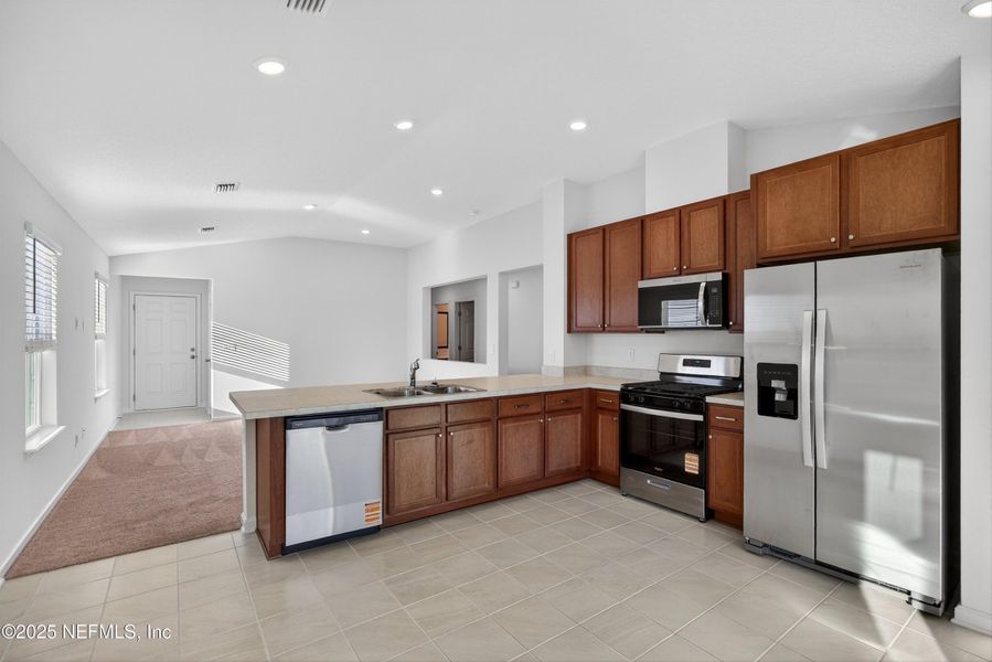 Furnished interior view inside a new home in , Palm Coast (Image 10). Furnished interior view inside a new home in , Palm Coast (Image 10).
