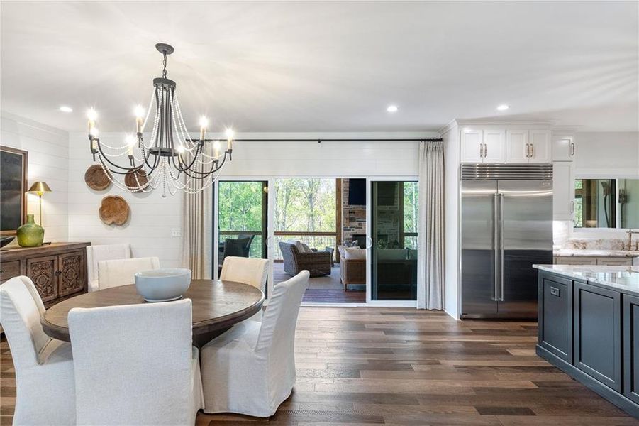 Furnished interior view inside a new home in , Canton (Image 48).