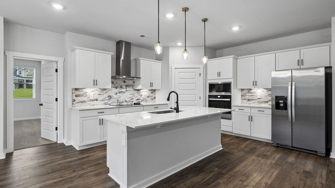 Furnished interior view inside a new home in Reserve at Hickory Ridge, Columbia (Image 11).
