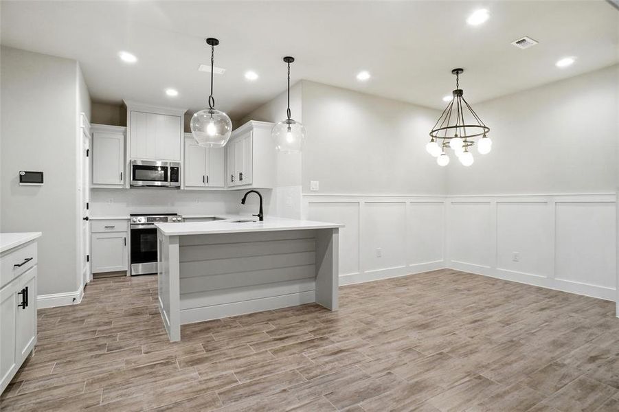 Furnished interior view inside a new home in , Weatherford (Image 4). Furnished interior view inside a new home in , Weatherford (Image 4).