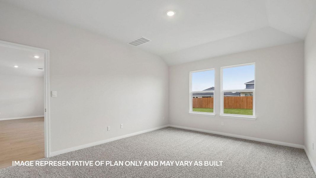 Representative unfurnished interior of a home built from the The Irvine by D.R. Horton in Thunder Rock, Marble Falls (Image 29). Representative unfurnished interior of a home built from the The Irvine by D.R. Horton in Thunder Rock, Marble Falls (Image 29).