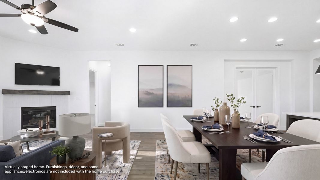 Furnished interior view inside a new home in Hillstead, Lavon (Image 8).
