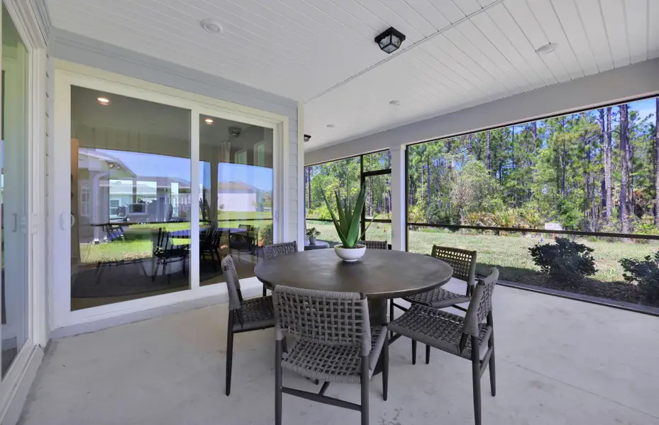 Representative exterior details of a home built from the Mystique by Pulte Homes in Seminole Palms, Palm Coast (Image 3).