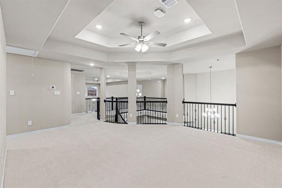 Spacious, unfurnished interior of a new home in , Prosper (Image 28).