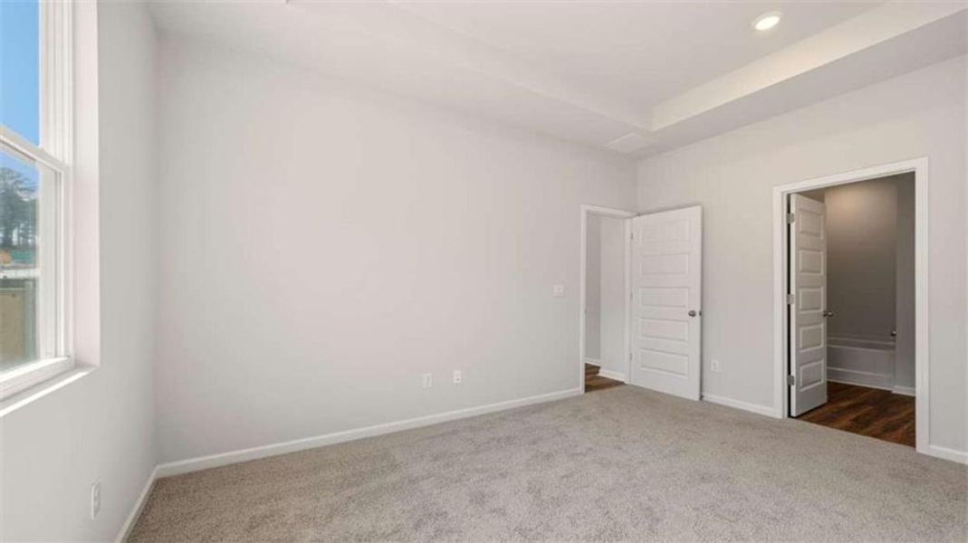 Spacious, unfurnished interior of a new home in The Preserve at Agricultural Village, Perry (Image 24).