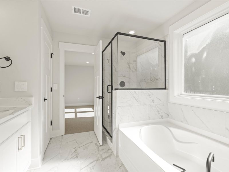 Furnished interior view inside a new home in Riverwood Farm, Piedmont (Image 5). Furnished interior view inside a new home in Riverwood Farm, Piedmont (Image 5).