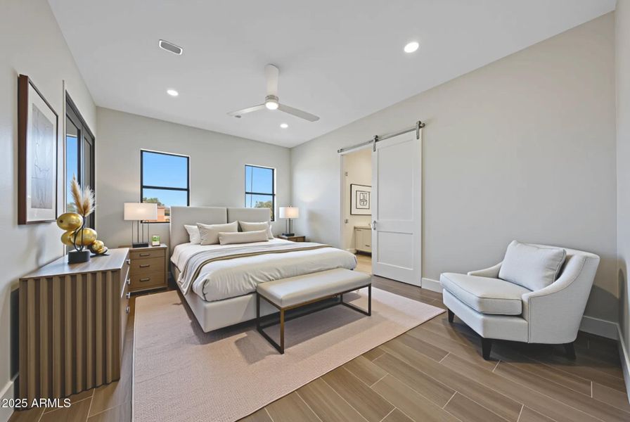 Master Bedroom (virtually staged)