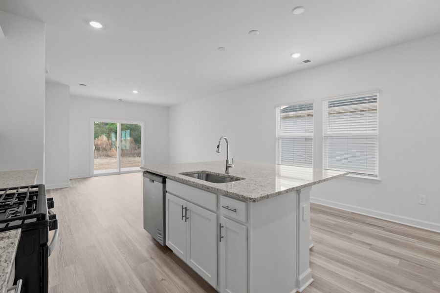 Furnished interior view inside a new home in Cypress Ridge - The Boardwalk Series, Longs (Image 8).