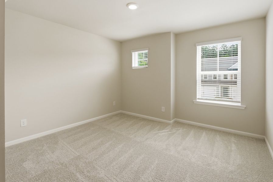 Spacious, unfurnished interior of a new home in Ashley Walk Townes, Charleston (Image 26). Spacious, unfurnished interior of a new home in Ashley Walk Townes, Charleston (Image 26).
