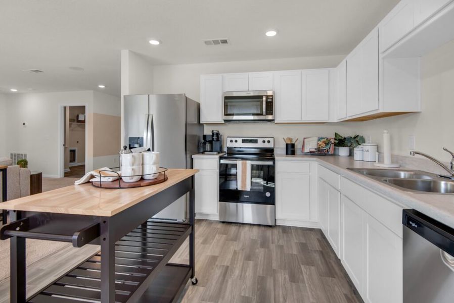 Furnished interior view inside a new home in Salt Creek At Mexico Beach, Mexico Beach (Image 7).