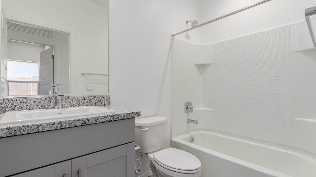 Furnished interior view inside a new home in The Oasis at Rocking K, Vail (Image 9). Furnished interior view inside a new home in The Oasis at Rocking K, Vail (Image 9).