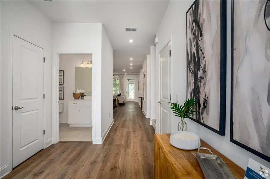 Furnished interior view inside a new home in , Cartersville (Image 16).