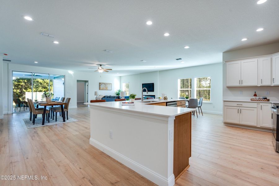 Furnished interior view inside a new home in , Jacksonville (Image 30).