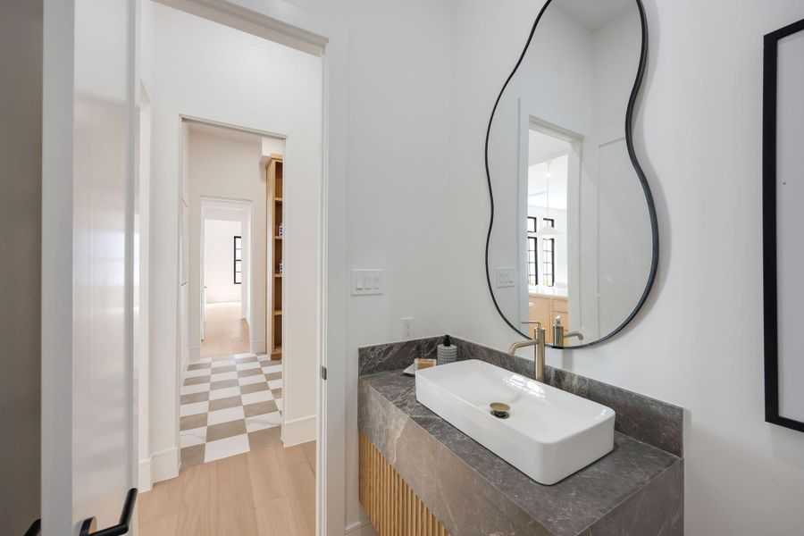 Furnished interior view inside a new home in , Houston (Image 26).