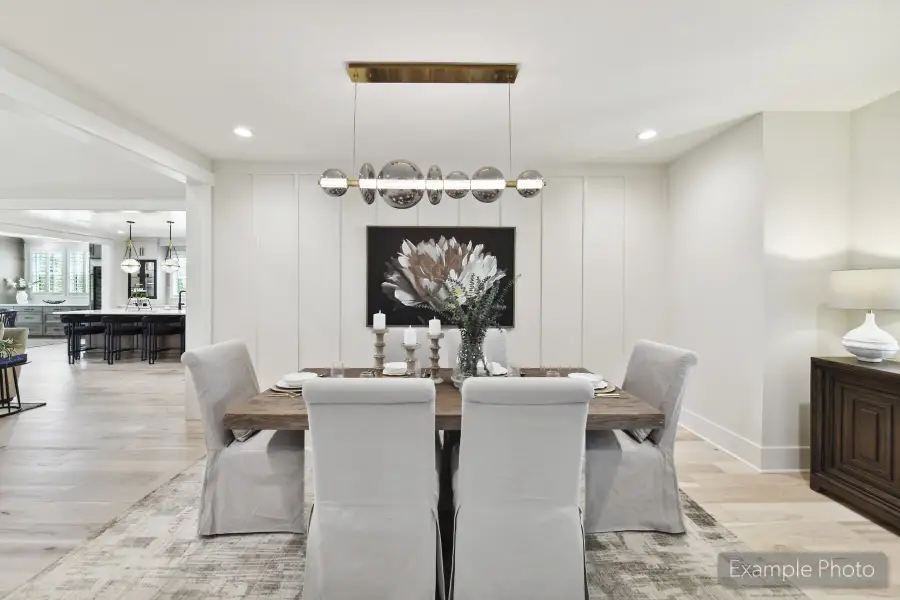 Furnished interior view inside a new home in Stephens Farm, Huntersville (Image 17). Furnished interior view inside a new home in Stephens Farm, Huntersville (Image 17).