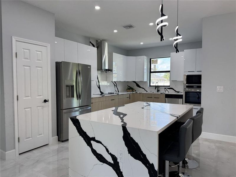 Furnished interior view inside a new home in , Cape Coral (Image 9).