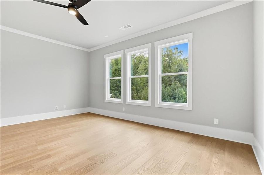 Spacious, unfurnished interior of a new home in Old Town Estates, Dacula (Image 34).