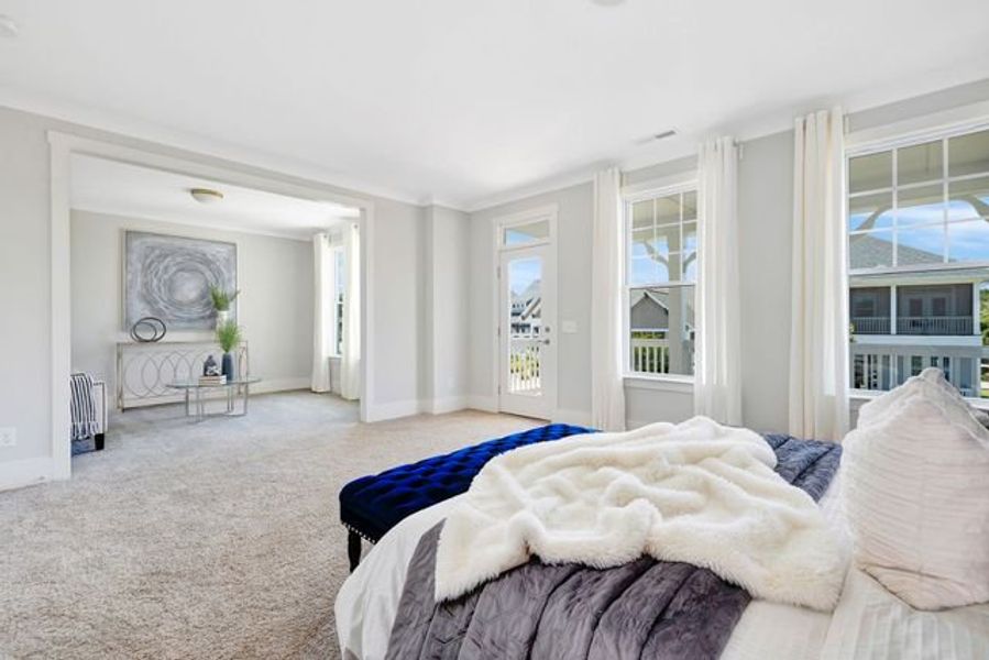 Representative furnished interior of a home built from the Lexa by True Homes in Lake Royale, Louisburg (Image 12). Representative furnished interior of a home built from the Lexa by True Homes in Lake Royale, Louisburg (Image 12).