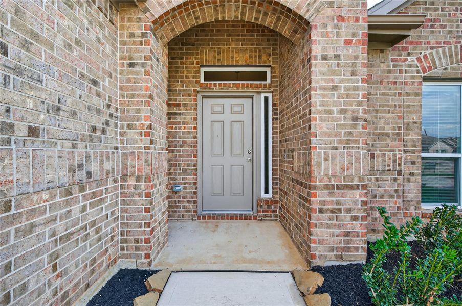Exterior details and patio area of a home in Cypress Green, Hockley (Image 23).