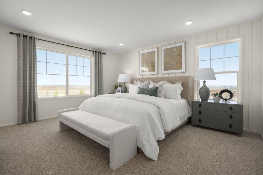 Representative furnished interior of a home built from the 1672 Modeled by KB Home in Windler Villas, Aurora (Image 4). Representative furnished interior of a home built from the 1672 Modeled by KB Home in Windler Villas, Aurora (Image 4).