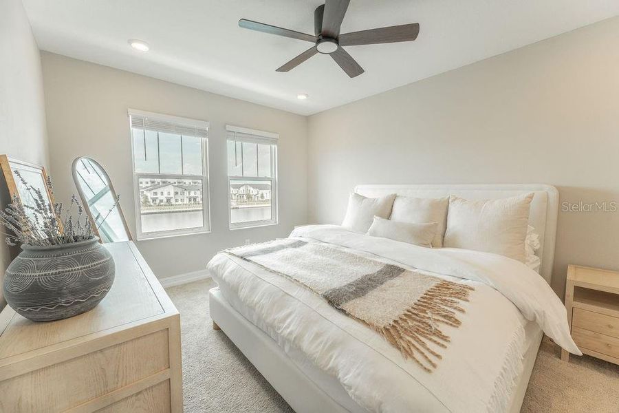 Furnished interior view inside a new home in , Tampa (Image 6).