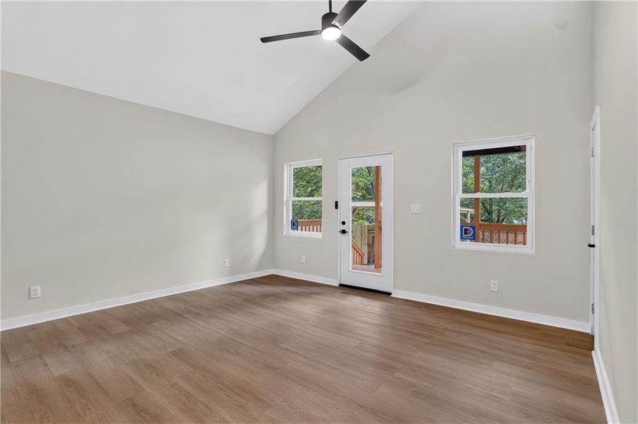 Spacious, unfurnished interior of a new home in , Scottdale (Image 20).