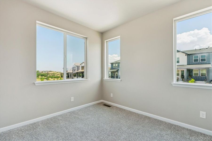 Spacious, unfurnished interior of a new home in , Castle Pines (Image 14). Spacious, unfurnished interior of a new home in , Castle Pines (Image 14).