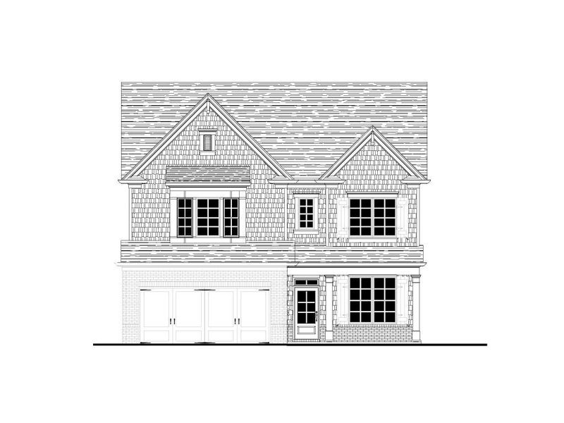 Representative rendering of the exterior for the The Creekwood by Walker Anderson Homes (Image 3). Representative rendering of the exterior for the The Creekwood by Walker Anderson Homes (Image 3).