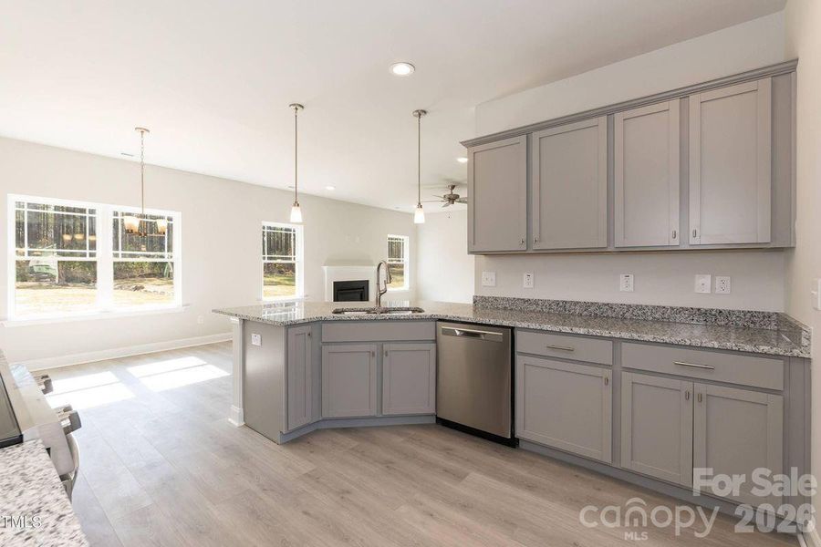 Furnished interior view inside a new home in Northlake, Statesville (Image 8).