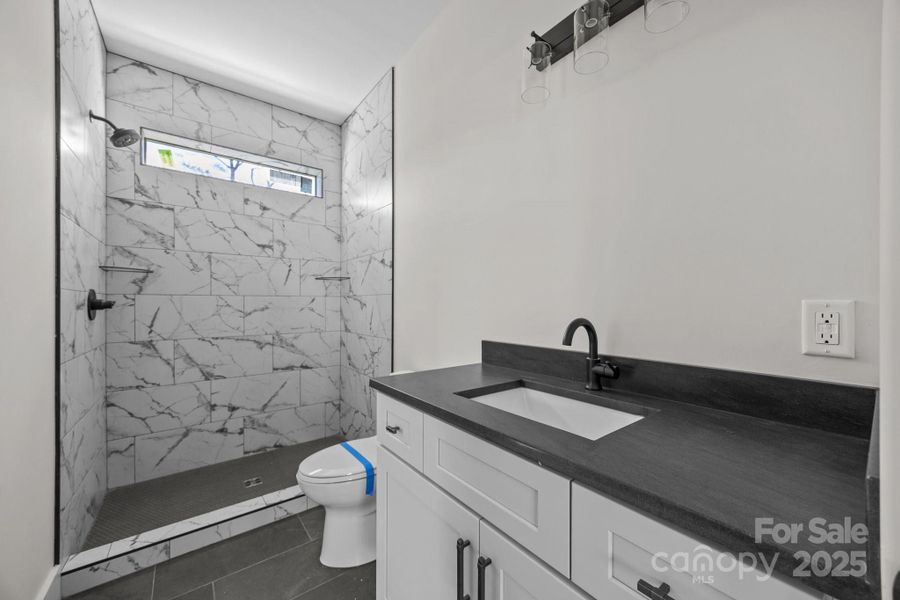 Full bath on main level Full bath on main level