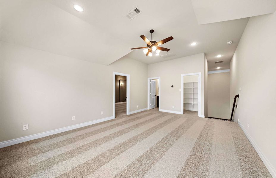 Representative unfurnished interior of a home built from the 3663AU by Ravenna Homes in Audubon 60′, Magnolia (Image 28).