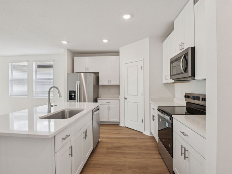 Furnished interior view inside a new home in Benton Hills - Classic Series, Brooksville (Image 6).
