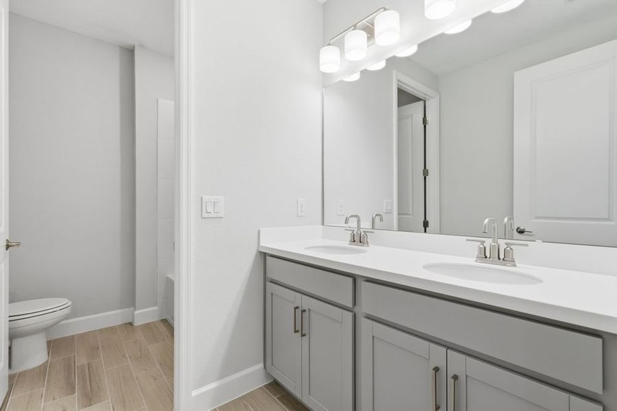 Furnished interior view inside a new home in Headwaters at Lofton Creek, Yulee (Image 11). Furnished interior view inside a new home in Headwaters at Lofton Creek, Yulee (Image 11).