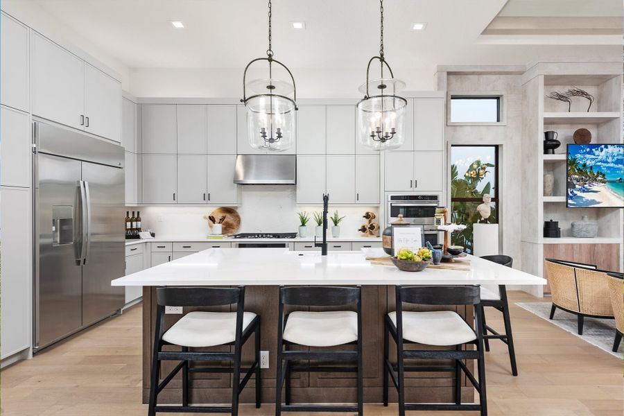 Representative furnished interior of a home built from the Capri by GL Homes in Lotus Edge, Boca Raton (Image 7).