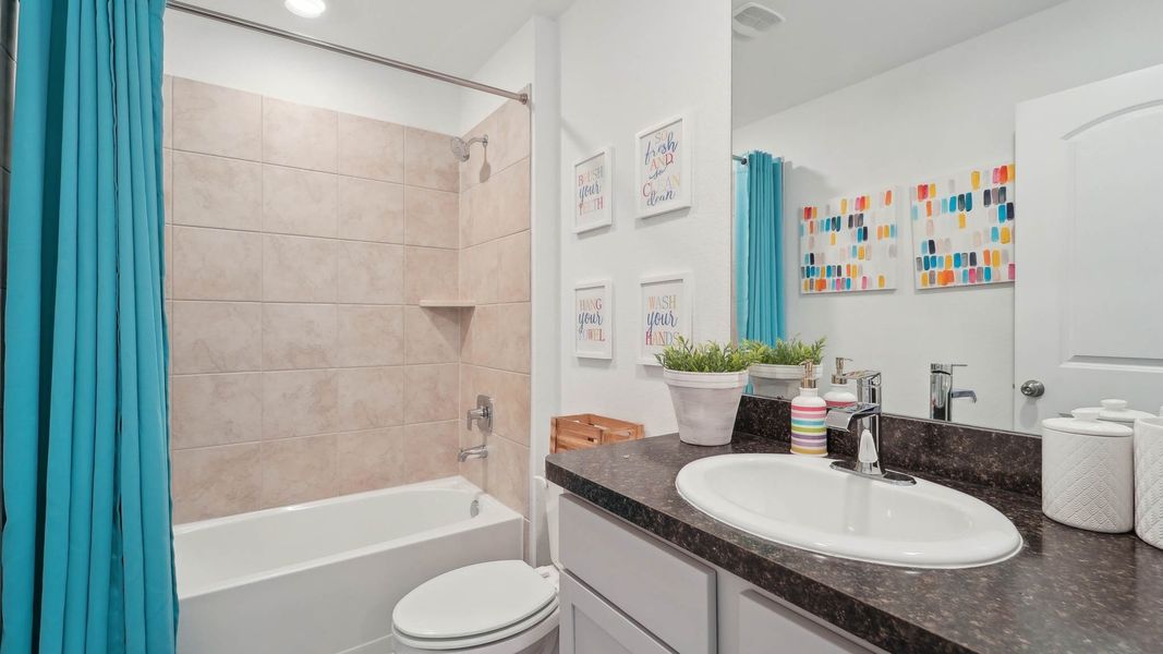 Furnished interior view inside a new home in Cypress Green, Hockley (Image 29).